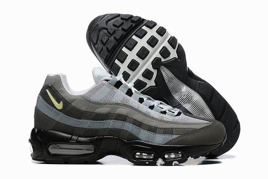 Cheap Nike Air Max 95 Grey Men's Shoes From China-156